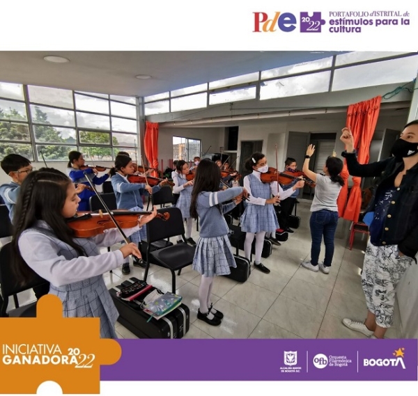 La Orquesta Filarmónica de Bogotá, transforma la sociedad