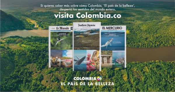 La belleza de Colombia está despertando los sentidos del mundo entero