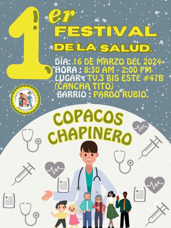 Primer Festival de Salud de COPACOS CHAPINERO