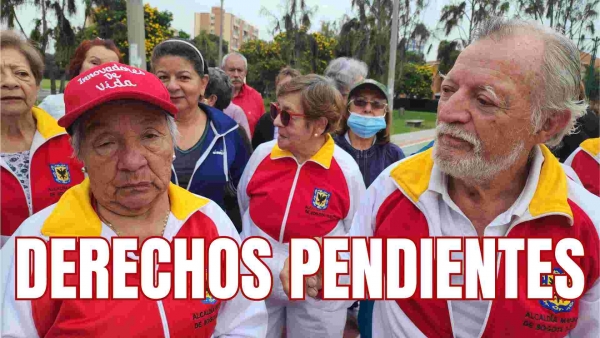 DERECHOS PENDIENTES - personas mayores exigen derechos